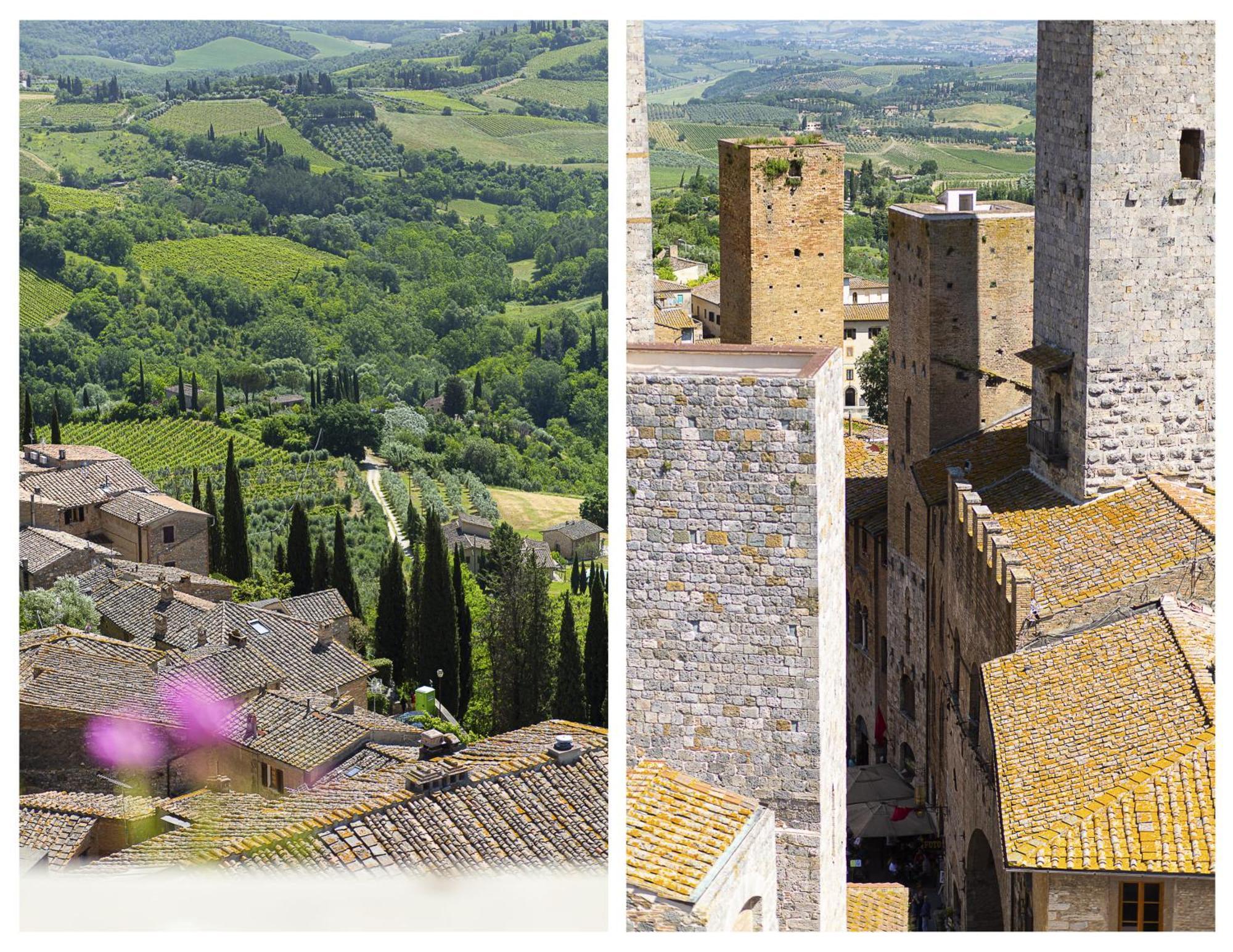 The Artists' Tower - Amazing View From The Tower Apartment San Gimignano Exterior photo