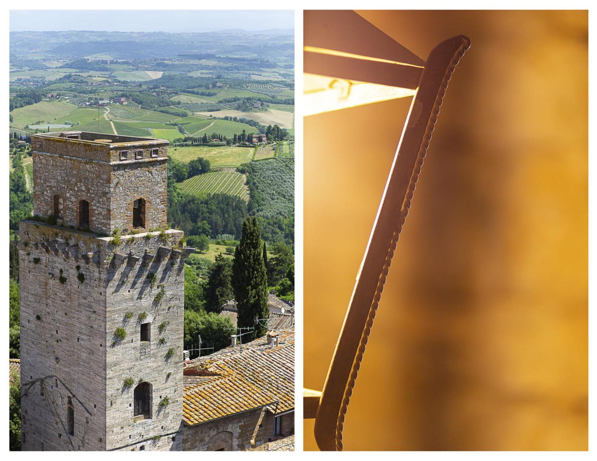 The Artists' Tower - Amazing View From The Tower Apartment San Gimignano Exterior photo