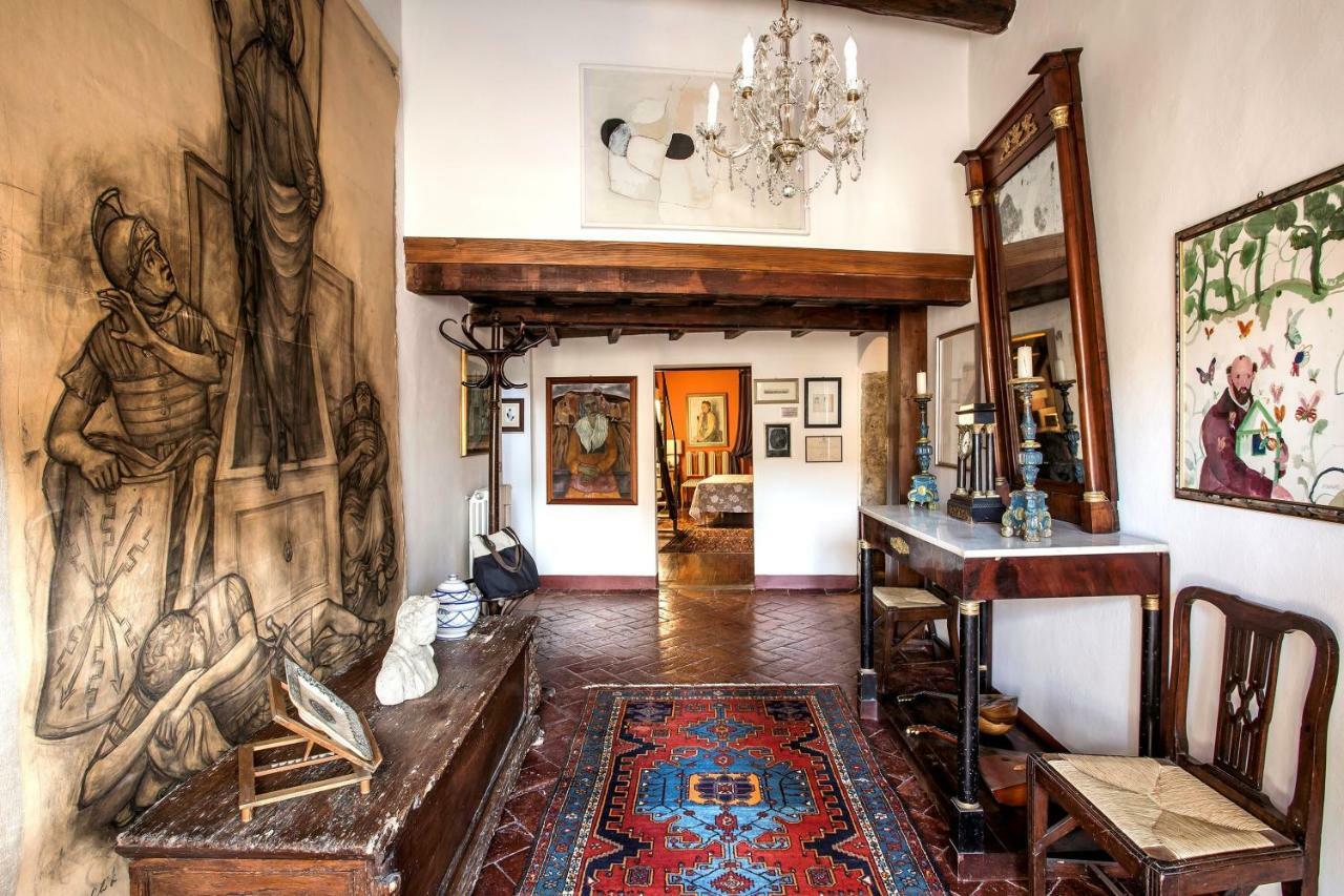 The Artists' Tower - Amazing View From The Tower Apartment San Gimignano Exterior photo
